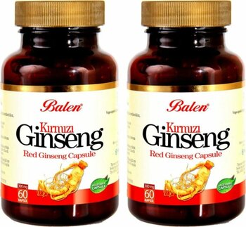 Balen Kırmızı Ginseng 60 Kapsül 375 Mg X 2 Adet