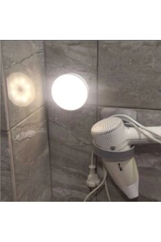 Dalian Home Usb Şarjlı Akıllı Hareket Sensörlü Kablosuz Spot Led Lamba Beyaz Işık 1 Adet