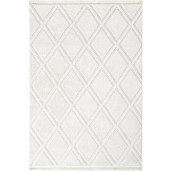 Çam Halı Aspendos 2209 Krem Koridor Halısı Kesme Yolluk Mutfak Halısı Modern Salon halısı - 100 x 350 cm