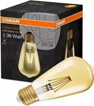 Osram Led Vintage Edison 4.5 W E27 Sarı Işık Ampul