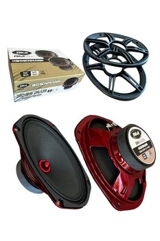 HİFİAUDİO Boschmann Turbo Serisi Oval Midrange Hoparlör Takımı ( 900 Watt 150 Rms )