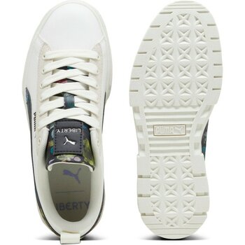 Puma Kadın Warm White-Puma Black Puma Mayze Lıberty Kırık Beyaz Kadın Günlük Spor Ayakkabı - 40,5