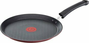 Tefal Titanium Character Krep Tavası 25 cm Titanyum Kaplama Kırmızı Renk 1 Adet