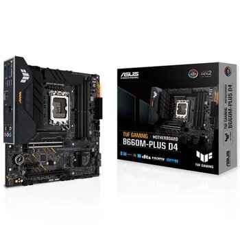 Asus TUF Gaming B660M-PLUS 6000 mhz OC RGB M.2 Wi-Fi 1700 p mATX Anakart