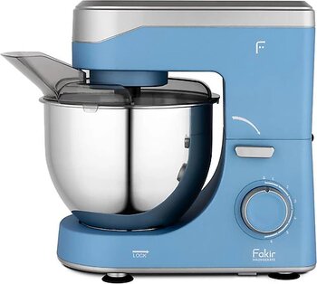 Fakir Arya 1500 W 5 lt Mavi Hamur Yoğurma Makinesi