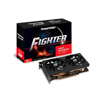 Powercolor Fighter Amd Radeon Rx7600 8g-f Dx12 Gaming 8 Gb Gddr6 128 Bi̇t Ekran Kartı