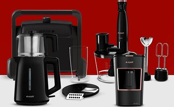 Arçelik Siyah Mutfak Seti