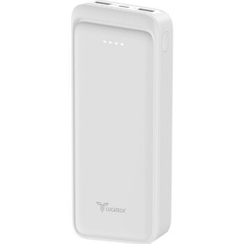 Lucatech iPad 11. Nesil / iPad Air 7. Nesil / iPad Mini 7. Nesil Uyumlu 25.000 Mah 48W Turbo Powerbank - Beyaz