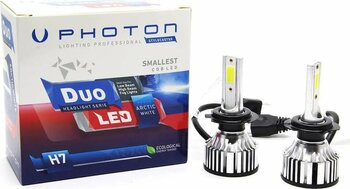 Mini Mini Hatchback 2004 - 2006 Ile Uyumlu Photon Duo  H7 Kısa Led Far 12000 Lumens