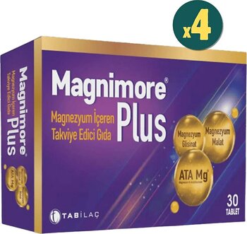 Magnimore Plus 30 Tablet 4 Adet