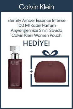 Calvin Klein Eternity Amber Essence Parfum Intense Çantalı Kadın Parfüm Seti