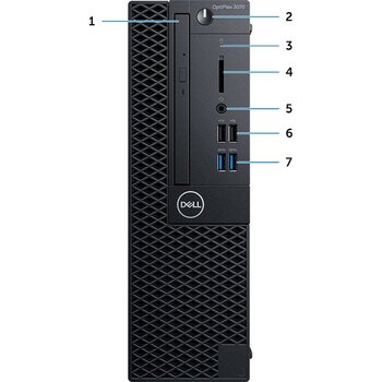 Dell Optiplex 3070 Sff Intel Core I7 8700 16 GB 256 GB SSD Windows 10 Pro Masaüstü Bilgisayar  3CQFR53Z16