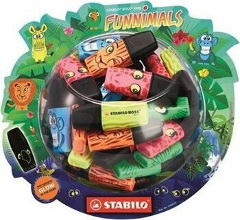 Stabilo Fosforlu Kalem Boss Mini Pastel Bonbon Fosforlu Kalem (50 Li Paket Karışık Renk)