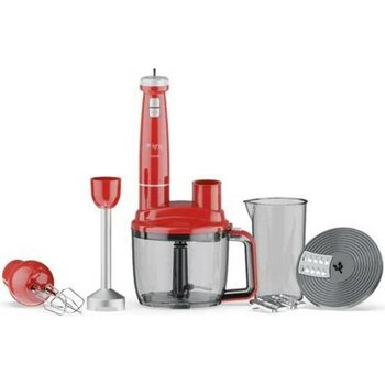 Kırmızı Blender Seti, Şık ve Kullanışlı Mutfak Gereci, Yüksek Performanslı Tasarım - Altın - Turkuaz