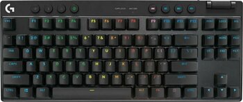 Logitech G PRO X TKL Siyah Kablosuz LIGHTSPEED Bluetooth Oyuncu Mekanik RGB Tactile Klavye