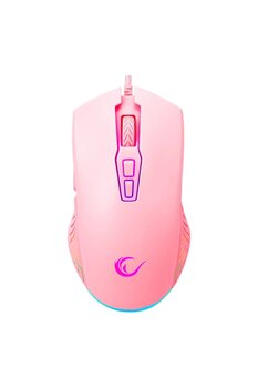 Rampage SPEAR V2 FULL RGB 12800 DPI Pembe 7D Makrolu Gaming Oyuncu Mouse