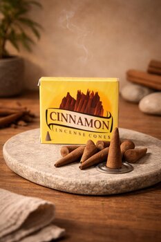 memyap Tarçın Kokulu Konik Tütsü – 10 Adet Doğal Aromalı Konik Tütsü