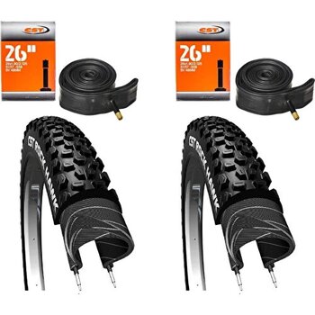 Cst Rock Hawk 26X2.25 Mtb Bisiklet Lastik Seti 2İç + 2Dış