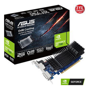 Asus GT730-SL-2GD5-BRK 2GB GDDR5 GeForce GT730 64Bit NVIDIA Ekran Kartı