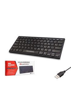 EMRE ELEKTRONİK Klavye Kablolu Mini Q Hadron Hd-854