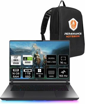 ASUS Rog Strix G16 i5 13450HX 16GB 1TB SSD RTX5050/8GB 165Hz 16" FHD+ W11H Gaming Laptop G615JH