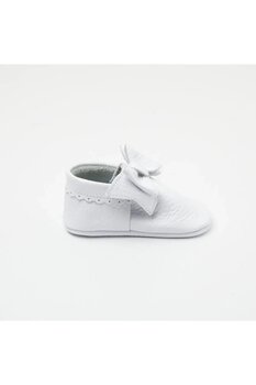 WOLKE BABY Fiyonklu Beyaz 16–24 Mokasen