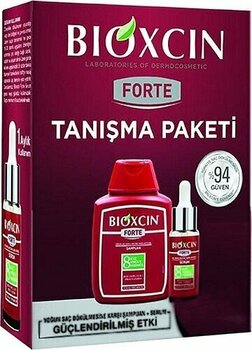 Bioxcin Forte Saç Dökülmesine Karşı Bitkisel Şampuan 300 ml + Serum 30 ml Tanışma Paketi