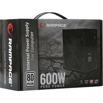 FourForce RMP-600-80P 600W 80 Plus 12CM Fan Aktif Pfc Power Supply