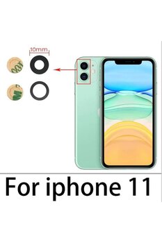 indirimplus iPhone 11 Arka Kamera Camı Lens Yapışkanlı