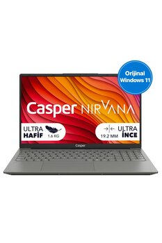 CASPER Nirvana X650 i5-13420H 24GB DDR5 1TB SSD 15.6\" W11H Laptop X650.1342-CF00A-G-F