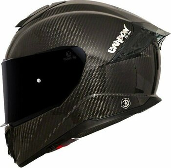 Sway 861 Carbon Full Face Motosiklet Kaskı - 2XL - Siyah