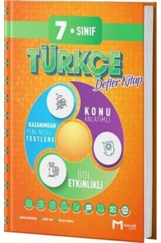 Mozaik Yayınları Mozaik Yayınları 7. Sınıf Türkçe Defter Kitap