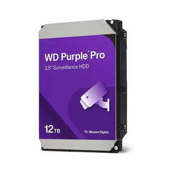 Wd Purple 12tb 7200rpm 256mb Sata3 6gbit/sn Wd121purp Nas Hdd Resmi Disti Garantili