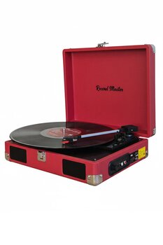 Record Master Pikap - Tüm Plaklar İle Uyumlu- Power Banklere Bağlanarak Kullanılabilme