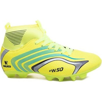 Walked Çoraplı Krampon Futbol Ayakkabısı 4335 - 32 - Sarı - Turkuaz