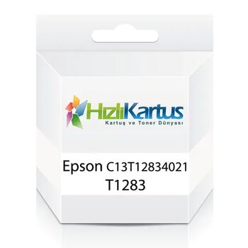 Epson C13T12834021 T1283 Kırmızı Muadil Kartuş