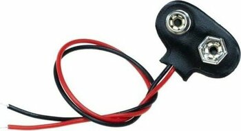 OEM 9 Volt Pil Başlığı 9V Pil Yuvası Pil Yatağı 5 Adet - 5'li