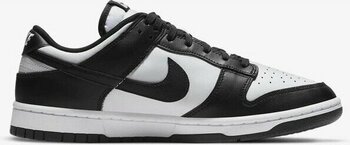 Nike Dunk Low Erkek Siyah Beyaz Günlük Ayakkabı - 42,5