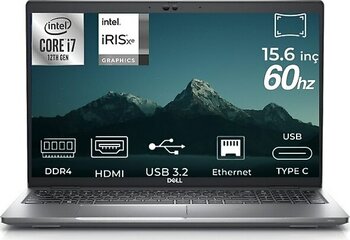 Dell Latitude 5530 I7-1255U N212L553015EMEA-043 32GB 4tb+4tb Iris Xe Graphics Freedos 15.6" Full Hd Notebook - 8 TB - 32 GB
