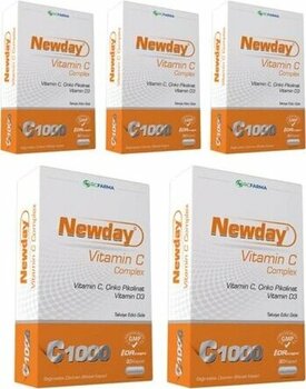 Newday Vitamin C Complex 30 Kapsül 5 Adet