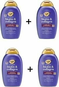 Ogx Dolgunlaştirici Biotin & Kolajen Sülfatsız Şampuan 385 Ml 4 Adet