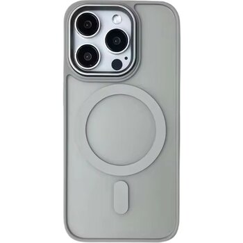 iPhone 16 Pro Focus Magsafe Mat Kılıf - Gri