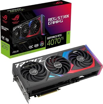 Asus RTX 4070 TI Rog Strix OC Edition ROG-STRIX-RTX4070TI-O12G-GAMING 192 Bit GDDR6X 12 GB Ekran Kartı