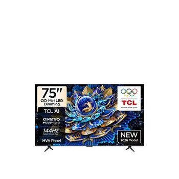 TCL 75T8D 75 inç 190 Ekran 4K Ultra HD Google QLED TV