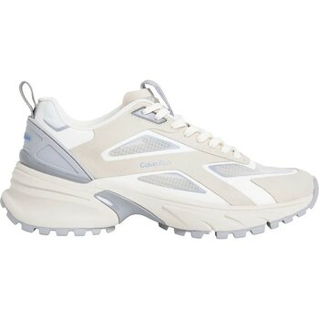 Calvin Klein Bej - Gri Kadın Sneaker Hıkerun Ckstrıpe Rıpst - 37