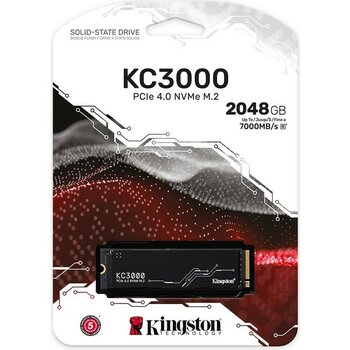 2tb Kıngston KC3000 M.2 Nvme Pcıe 4.0 SKC3000D/2048G 7000/7000MB/S