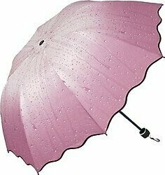 Marlux Pembe Yağmur Damlası Kadın Şemsiye