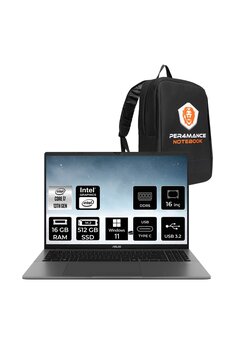 ASUS Vivobook S16 i7 13620H 16GB DDR5 512GB SSD 16\" 144Hz WUXGA W11H S3607VA Dizüstü Bilgisayar