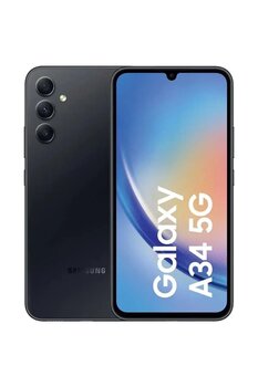 Samsung Yenilenmiş Samsung Galaxy A34 128 Gb Siyah Cep Telefonu (12 Ay Garantili) - B Kalite