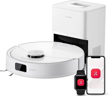 Roborock Q8 Max Pro Plus Beyaz Çöp İstasyonlu Akıllı Robot Süpürge